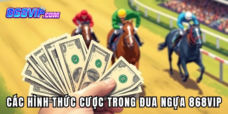 Các hình thức cược trong đua ngựa 868VIP