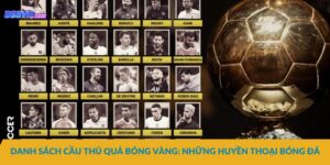 Danh sách cầu thủ quả bóng vàng